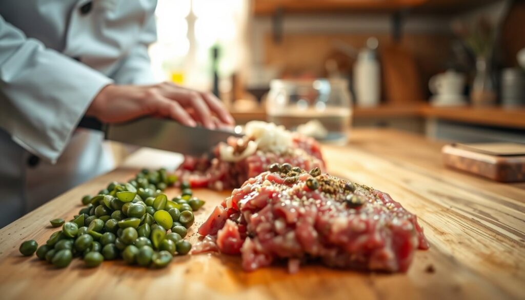 Tartare de boeuf preparation techniques