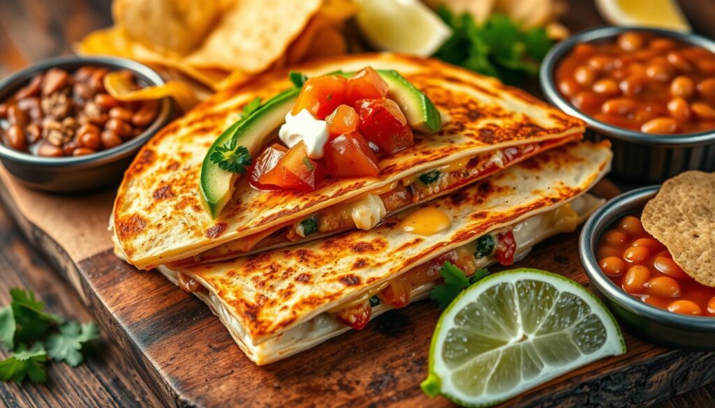 Tex-Mex Quesadilla Serving Suggestions