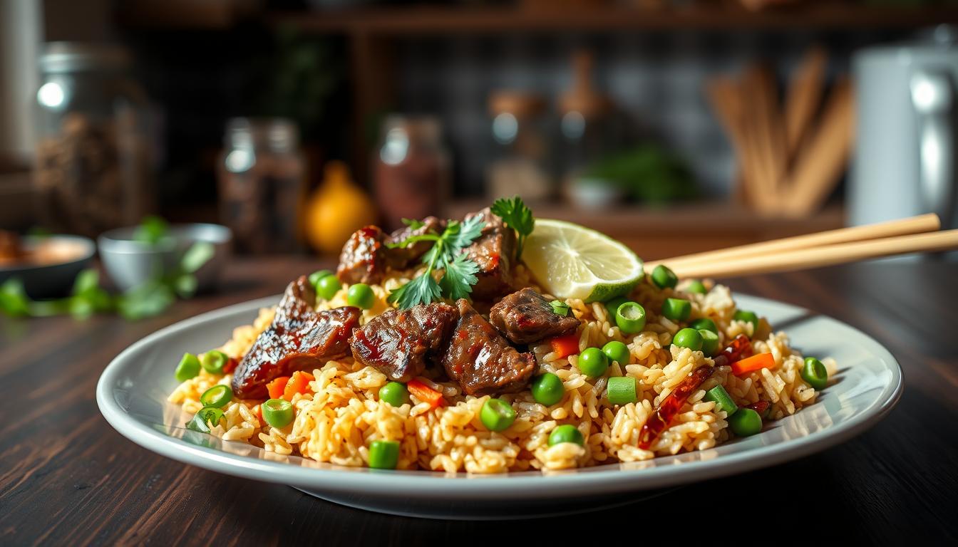 steak fried rice recipe