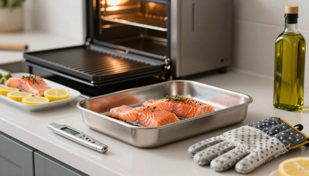 Broiling Salmon Cooking Equipment Broiling Salmon Cooking Equipment