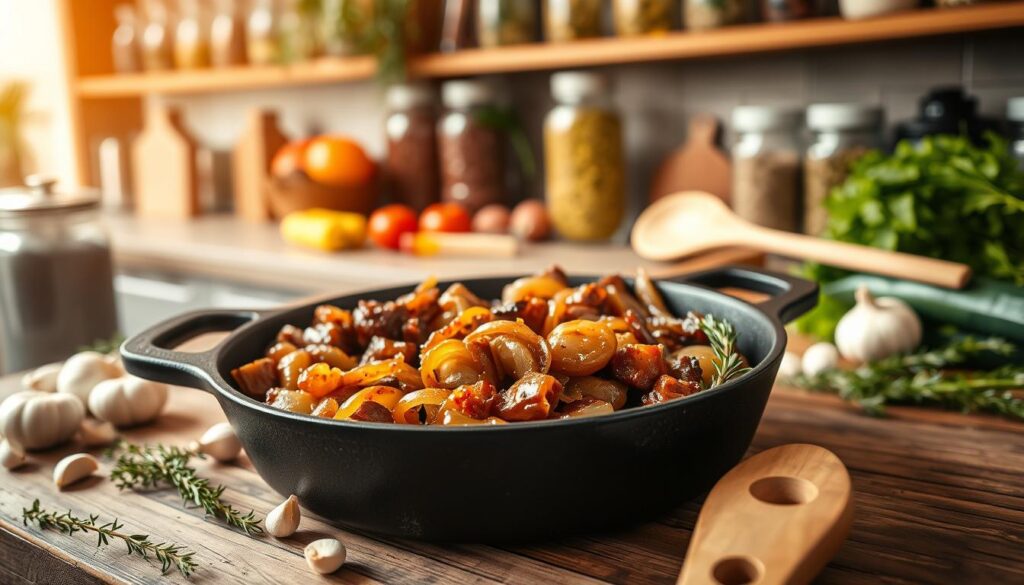 Caramelized Onions Beef Recipe Technique