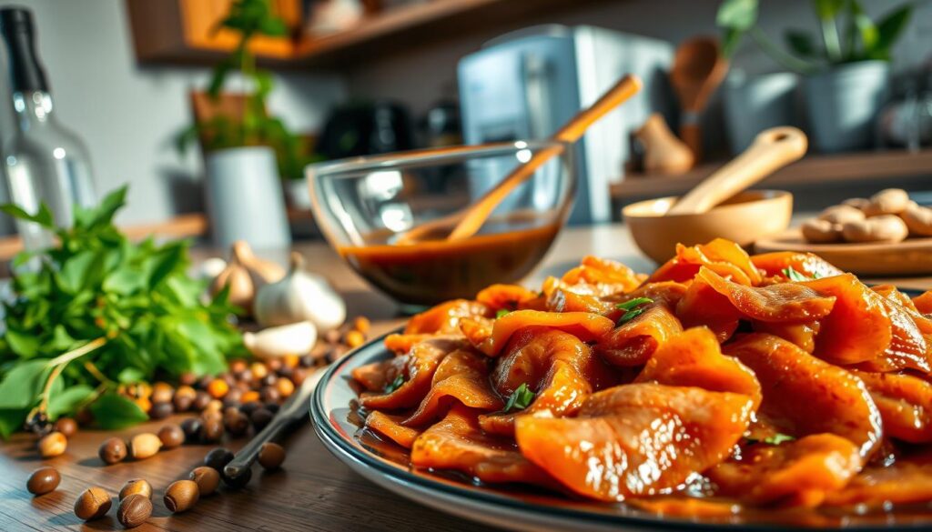 Marinating Beef Tapa Technique
