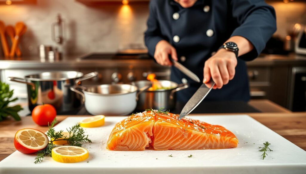 home 7 salmon recipe by gordon ramsay