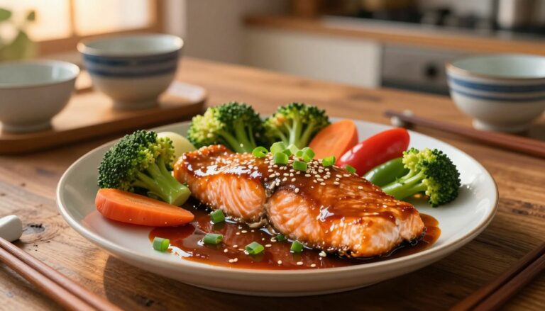 baked teriyaki salmon