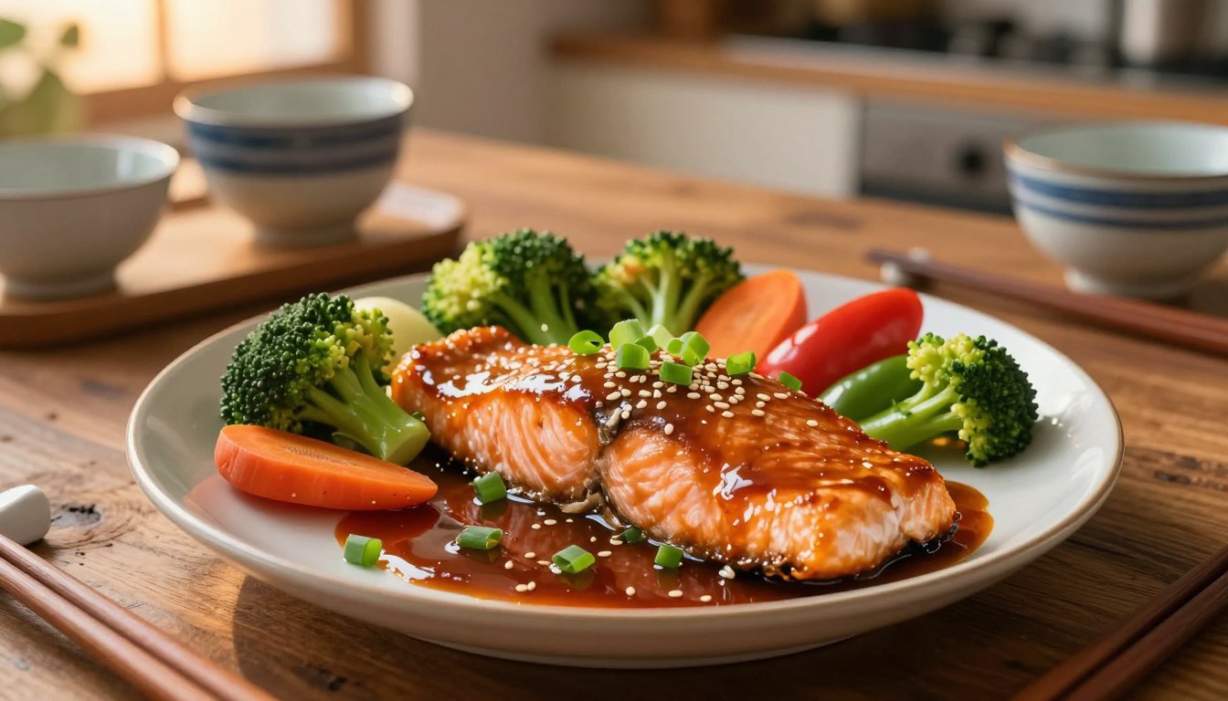 baked teriyaki salmon