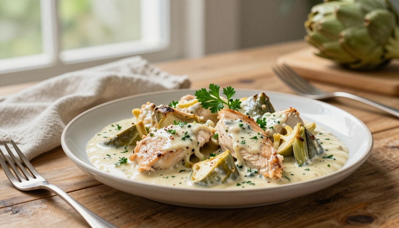 chicken artichoke recipe