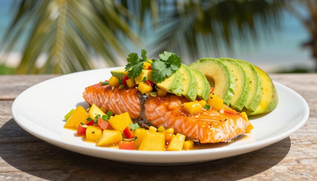 home 2 mango salmon recipe